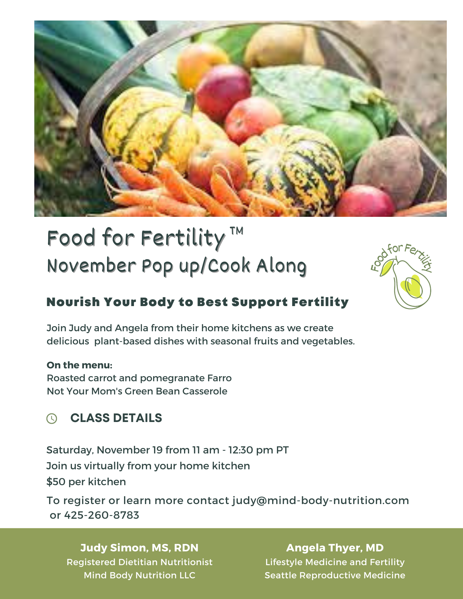 Food for Fertility October Webinar